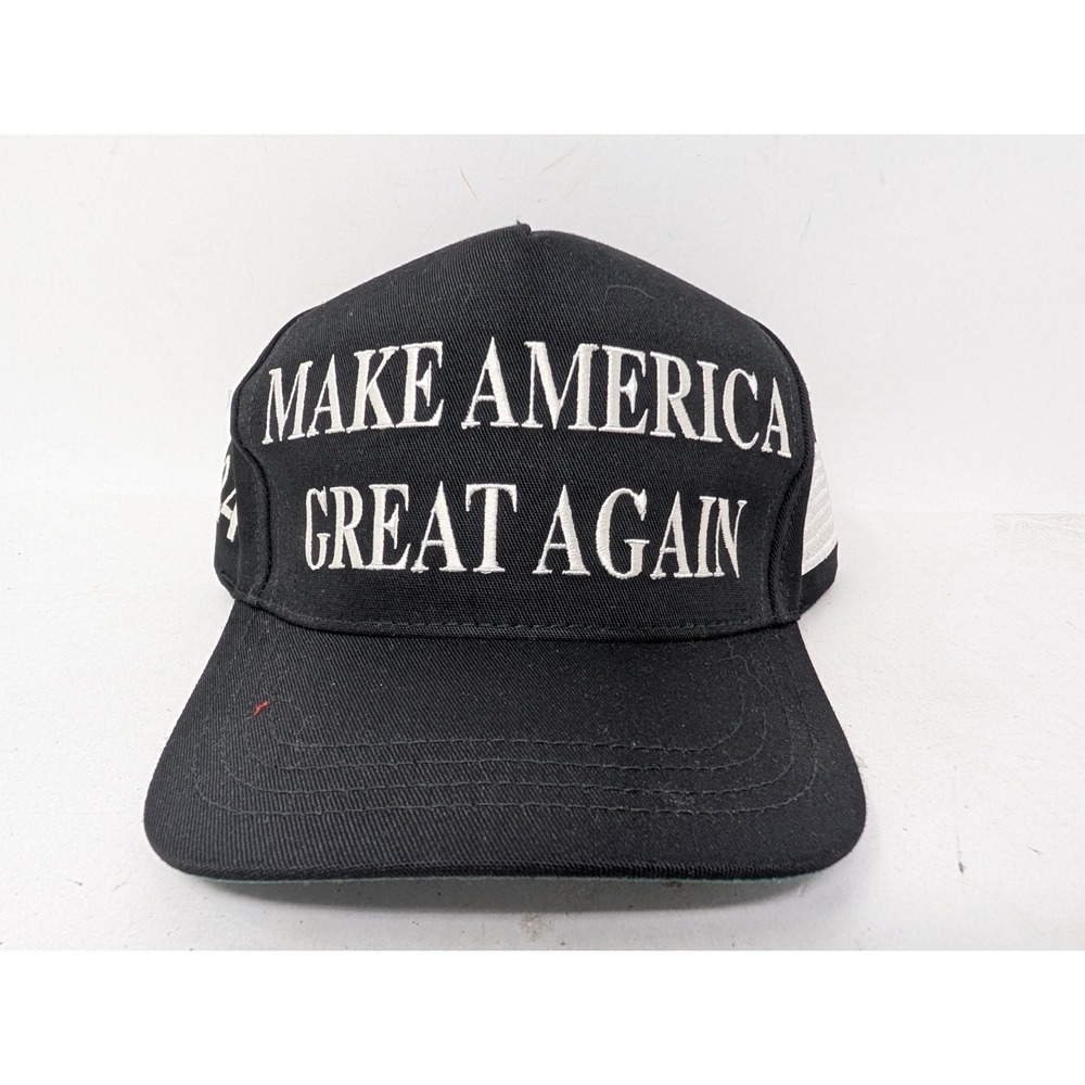 Trump MAGA Hat Cap Snap Back Make America Great Again 2024 Black Cali-Fame